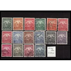 1938 stamp catalog 248/256a