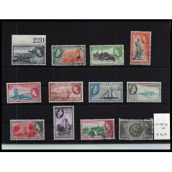 1953 stamp catalog 289-301