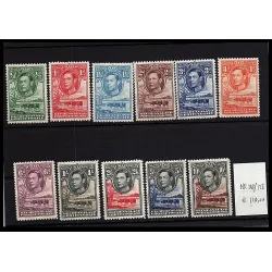 1938 catalog stamp 118/128