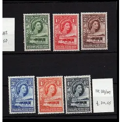 1955 stamp catalog 143/147