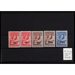 1961 stamp catalog 157/160