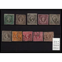 1854 stamp catalog 88-101