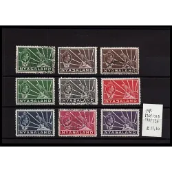 1938 stamp catalog 130-136