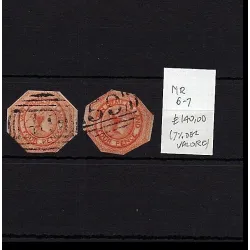 1853 francobollo catalogo 6/7