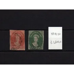 Catálogo de sellos 1855 19/20