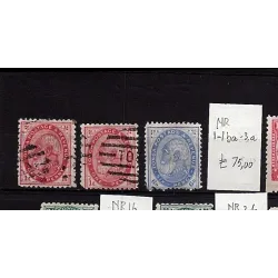 Briefmarkenkatalog 1886 1-3a