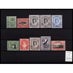 1942 stamp catalog 74/82-76a