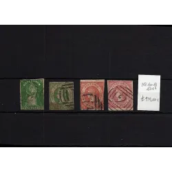 Catálogo de sellos 1856 40/44