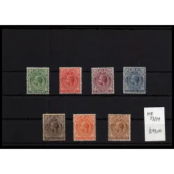 Briefmarkenkatalog 1921 73/79