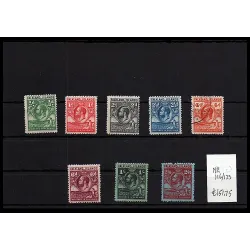 1929 stamp catalog 116/123
