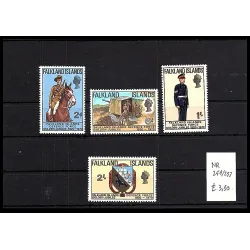 1970 catalog stamp 254/257