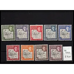 1946 Catalog stamp 409/416