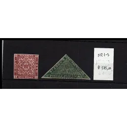 Briefmarkenkatalog 1857 1-3