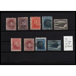1876 catálogo de sellos 34-43