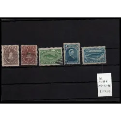 Catálogo de sellos 1880 44/48