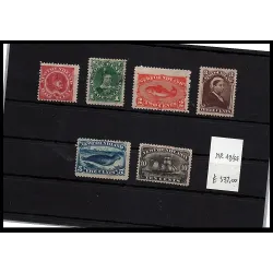 Briefmarkenkatalog 1887 49/54