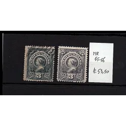 Briefmarkenkatalog 1890 55/56