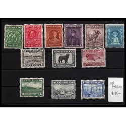 1932 stamp catalog 209/220