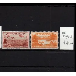 1933 stamp catalog 230/231