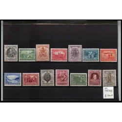 1933 stamp catalog 236/249