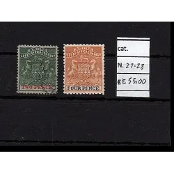 Briefmarkenkatalog 1895 27/28