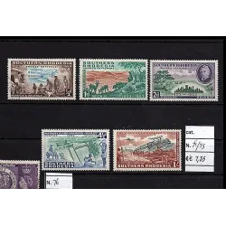 1953 Catalog stamp 71/75