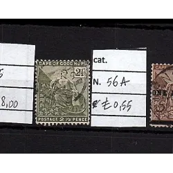 1892 francobollo catalogo 56a