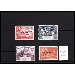 1949 Catalog stamp 121/124
