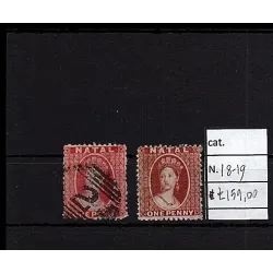 Briefmarkenkatalog 1864 18-19