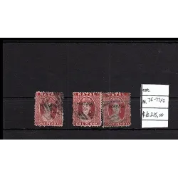 1875 Catalog stamp 76-77x2