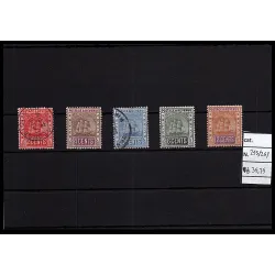 1905 Catalog stamp 253/257