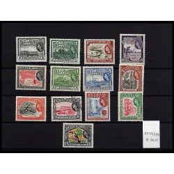 1954 stamp catalog 331/343