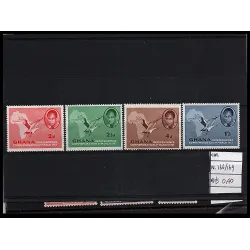 1957 catalog stamp 166/169