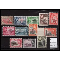1957 Catalog stamp 170/181