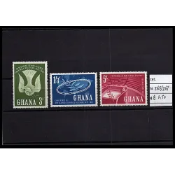 1961 stamp catalog 265/267