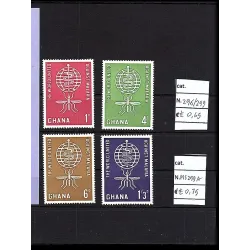 1962 stamp catalog 296/299