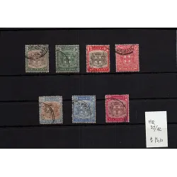 1903 catálogo de sellos 37/42