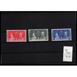 1937 Catalog stamp 118/120