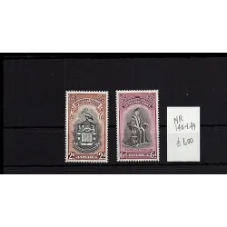1951 stamp catalog 148-149