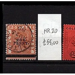 Briefmarkenkatalog 1889 20