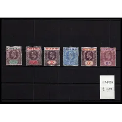 Briefmarkenkatalog 1902 49/54