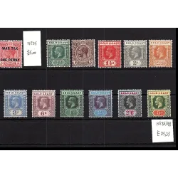 Briefmarkenkatalog 1921 86/98