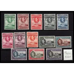 1938 stamp catalog 120/132