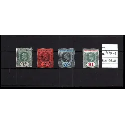 Briefmarkenkatalog 1905 84-91