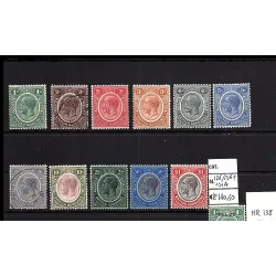 1922 stamp catalog 126-131A