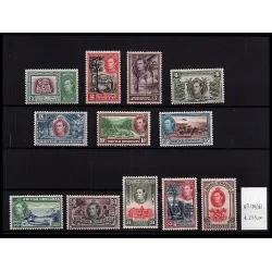 1938 stamp catalog 150/161