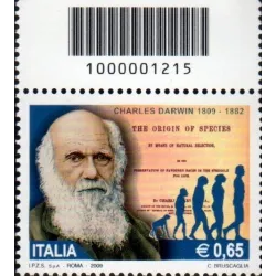 2º centenario della nascita di Charles Darwin Serie in dettaglio