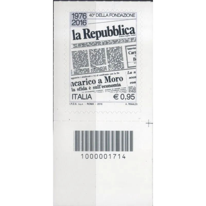 40ème anniversaire de la fondation du journal "la Repubblica"