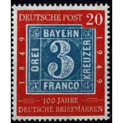 Centenary of the German stamp