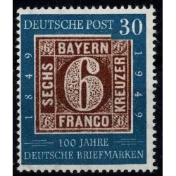 Centenary of the German stamp